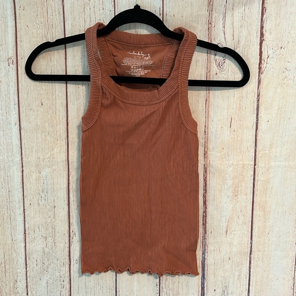 NWOT Intimately free people ribbed seamless tank - Picture 5 of 10